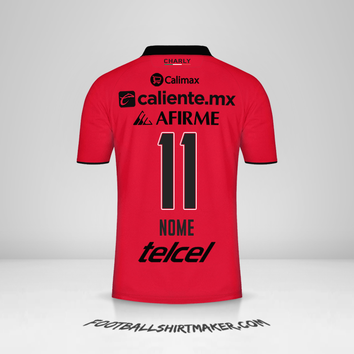 Maglia Club Tijuana 2023/2024 -  nome - 11