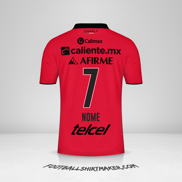 Camisola Club Tijuana 2023/2024 -  nome - 7