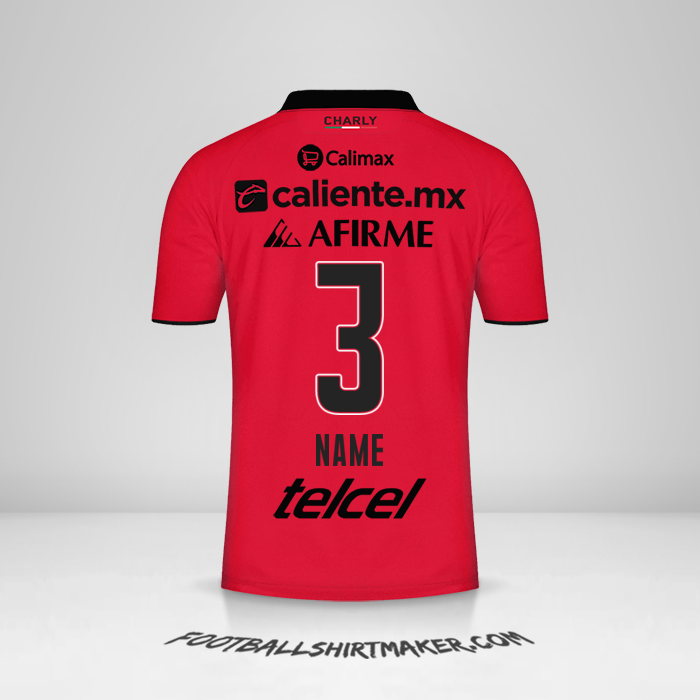 Trikot Club Tijuana 2023/2024 -  name - 3