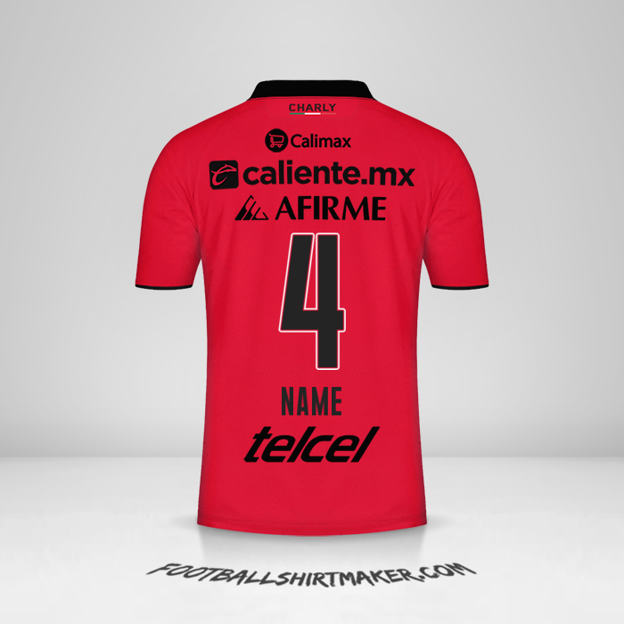 Trikot Club Tijuana 2023/2024 -  name - 4