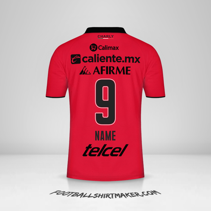 Trikot Club Tijuana 2023/2024 -  name - 9