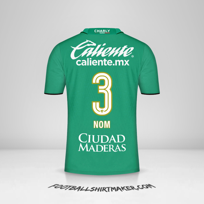 Maillot Club León 2023/2024 -  nom - 3