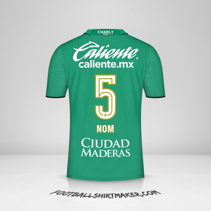 Maillot Club León 2023/2024 -  nom - 5