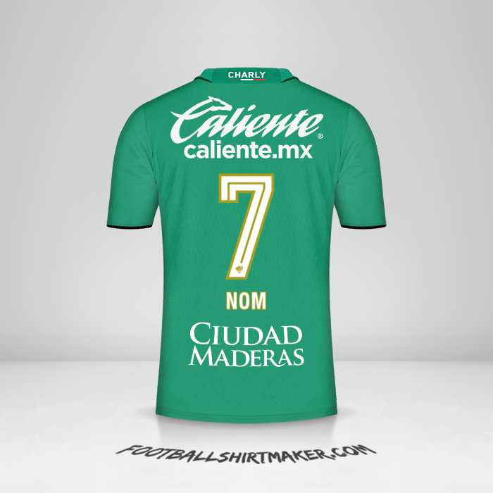 Maillot Club León 2023/2024 -  nom - 7