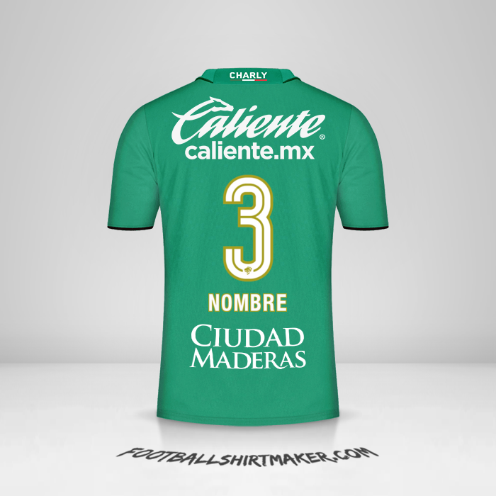 Camiseta Club León 2023/2024 -  nombre - 3