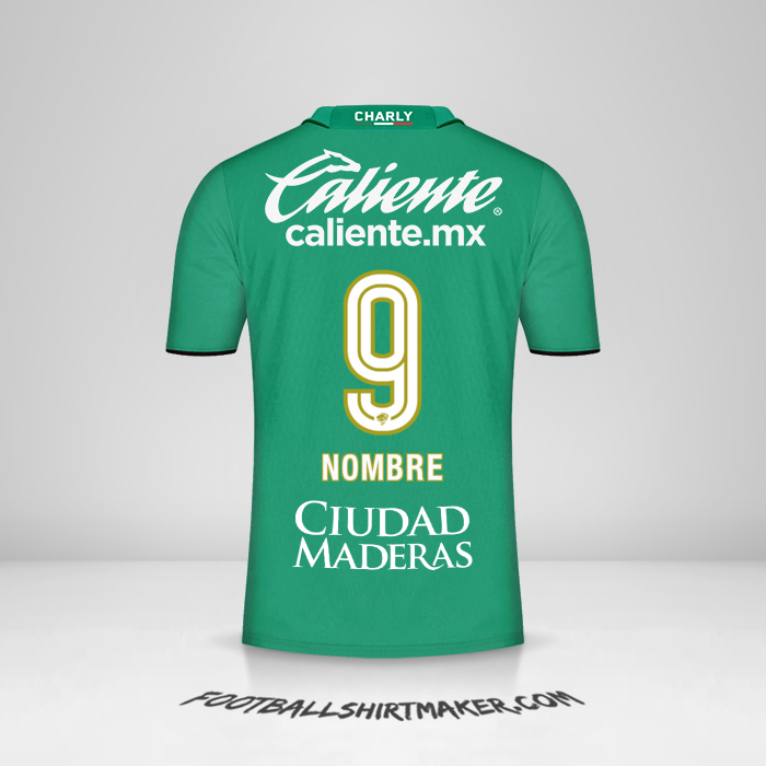 Camiseta Club León 2023/2024 -  nombre - 9