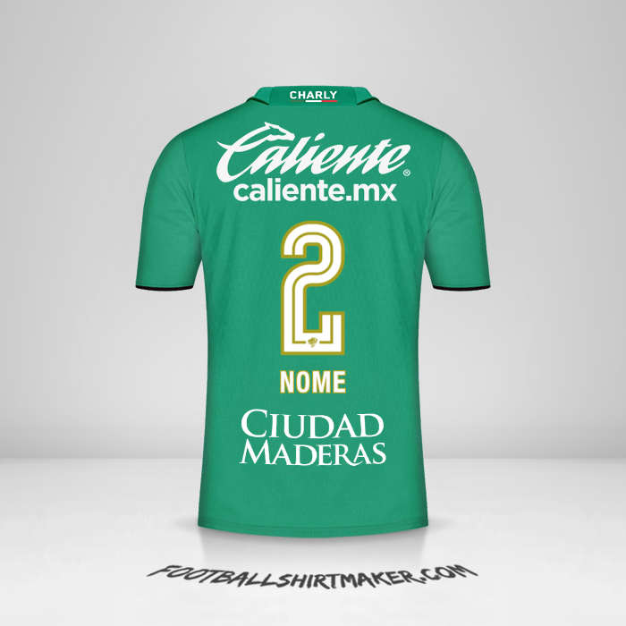 Camisola Club León 2023/2024 -  nome - 2