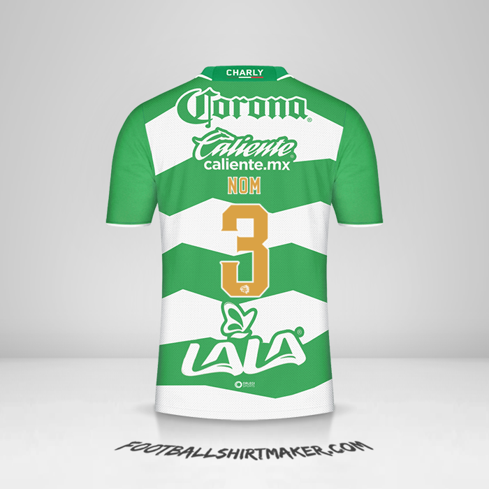Maillot Santos Laguna 2023/2024 -  nom - 3