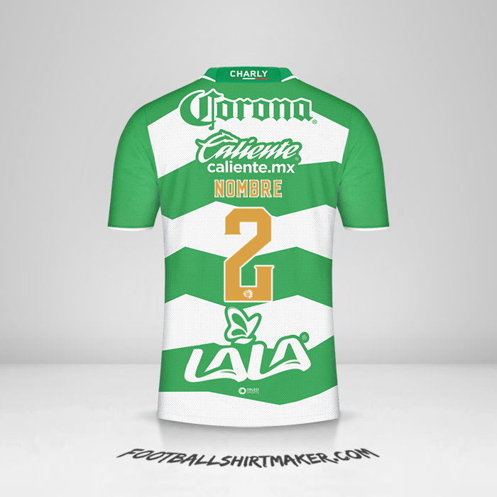 Camiseta Santos Laguna 2023/2024 -  nombre - 2