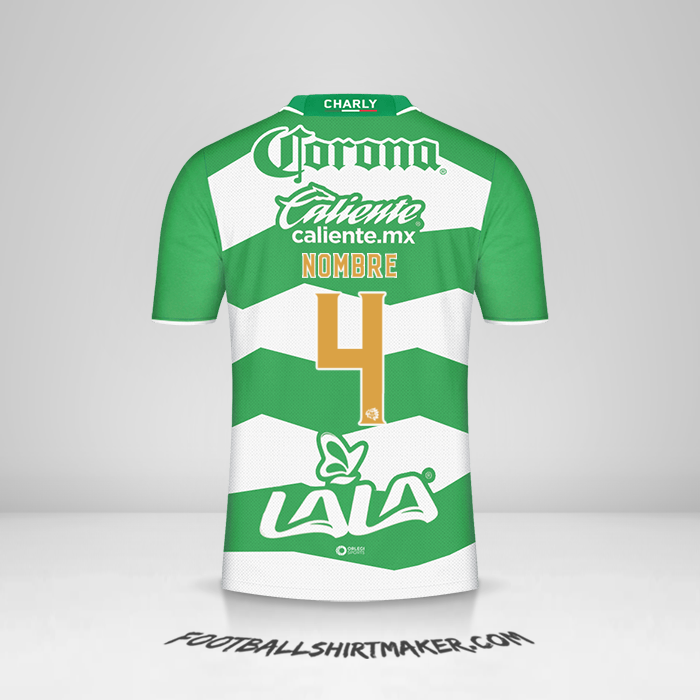 Jersey Santos Laguna 2023/2024 -  nombre - 4