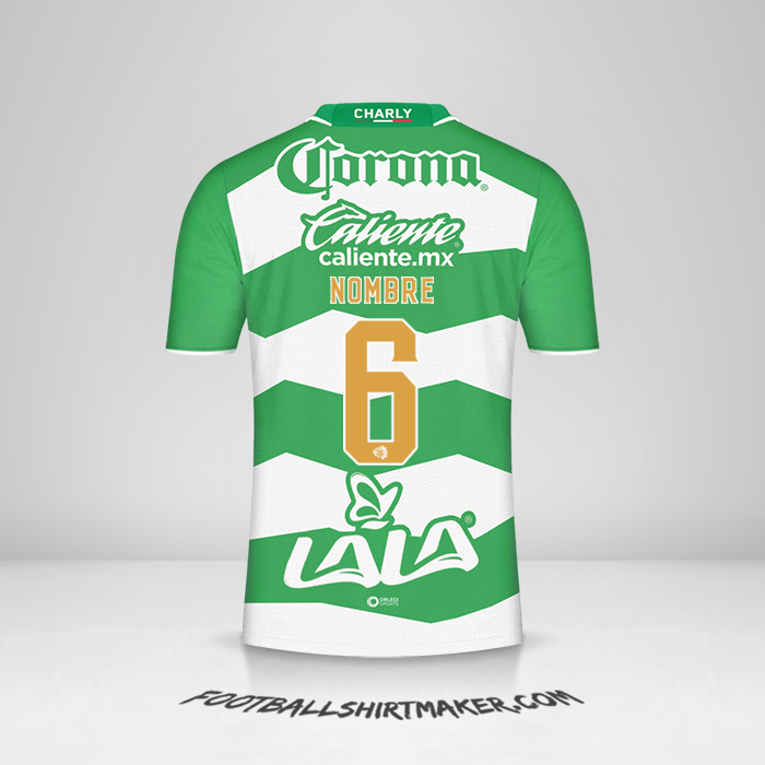 Jersey Santos Laguna 2023/2024 -  nombre - 6