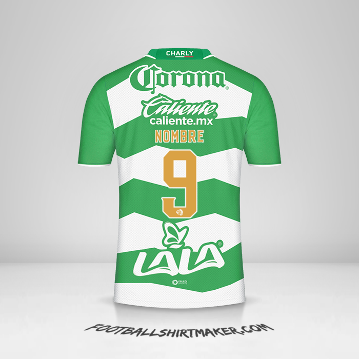 Camiseta Santos Laguna 2023/2024 -  nombre - 9