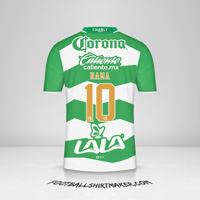 Jersey Santos Laguna 2023/2024 -  nama - 10