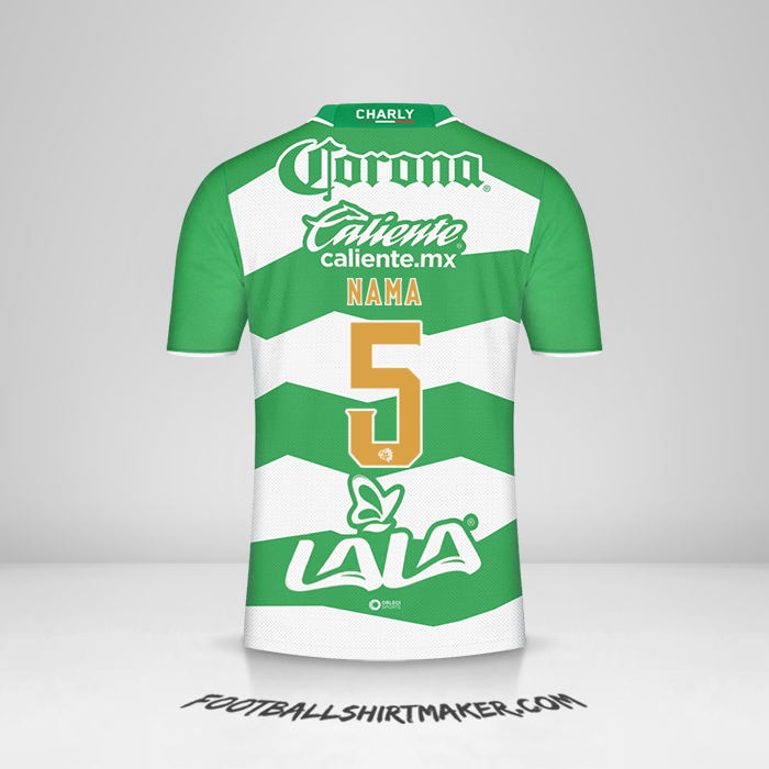 Jersey Santos Laguna 2023/2024 -  nama - 5