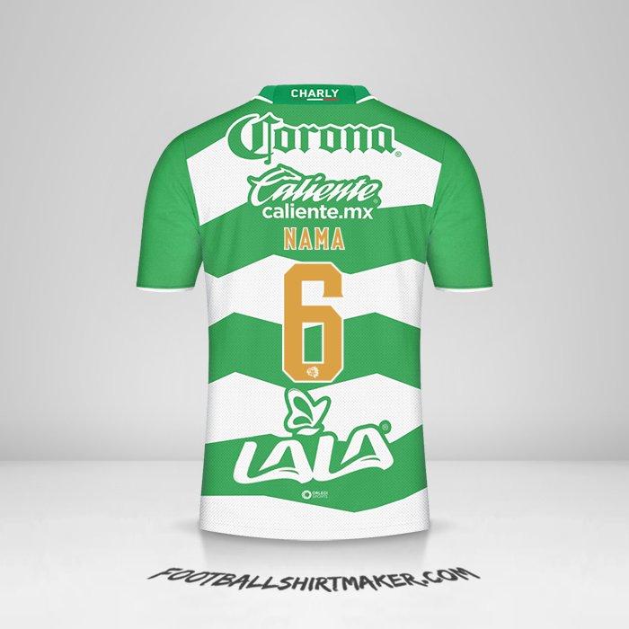 Jersey Santos Laguna 2023/2024 -  nama - 6