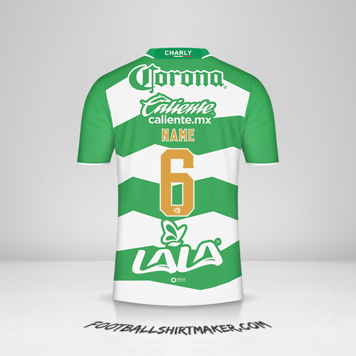 Jersey Santos Laguna 2023/2024 -  name - 6