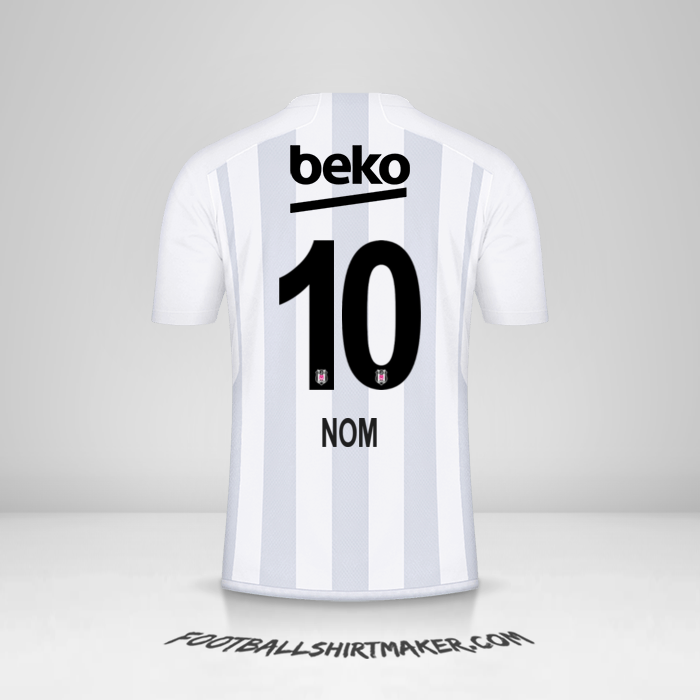 Maillot Besiktas JK 2023/2024 -  nom - 10