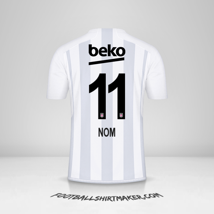 Maillot Besiktas JK 2023/2024 -  nom - 11