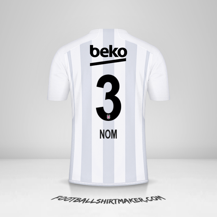 Maillot Besiktas JK 2023/2024 -  nom - 3