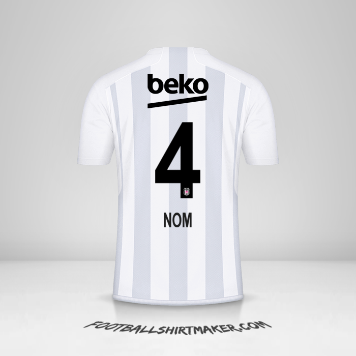 Maillot Besiktas JK 2023/2024 -  nom - 4