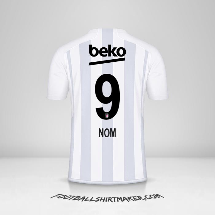 Maillot Besiktas JK 2023/2024 -  nom - 9