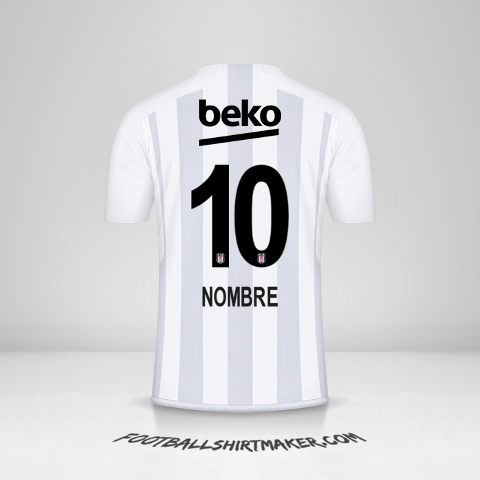 Camiseta Besiktas JK 2023/2024 -  nombre - 10