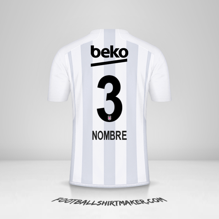 Jersey Besiktas JK 2023/2024 -  nombre - 3