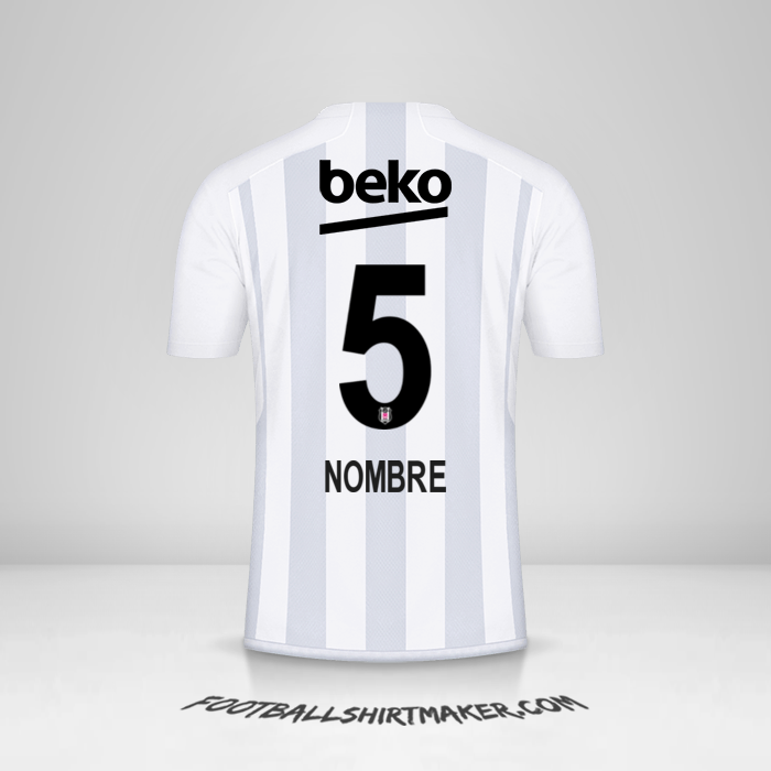 Camiseta Besiktas JK 2023/2024 -  nombre - 5