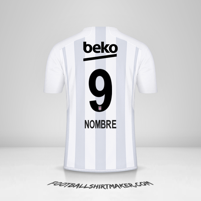 Jersey Besiktas JK 2023/2024 -  nombre - 9