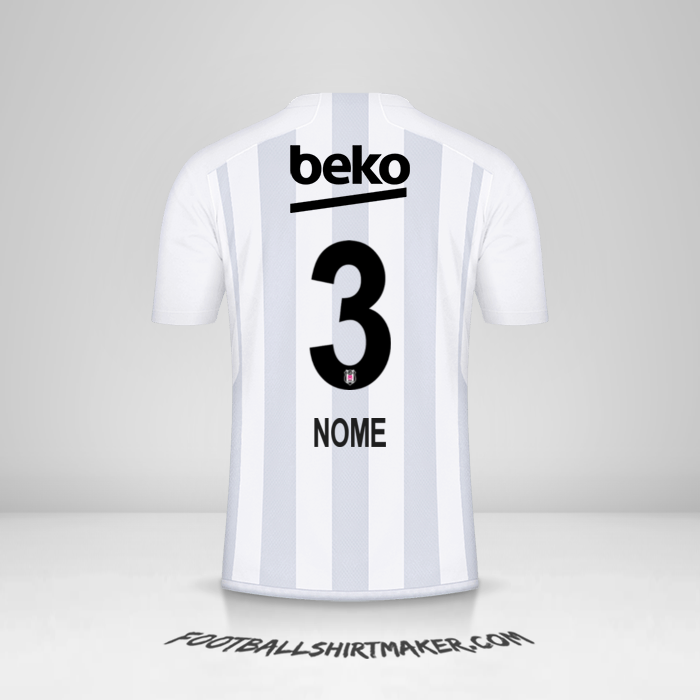 Camisa Besiktas JK 2023/2024 -  nome - 3