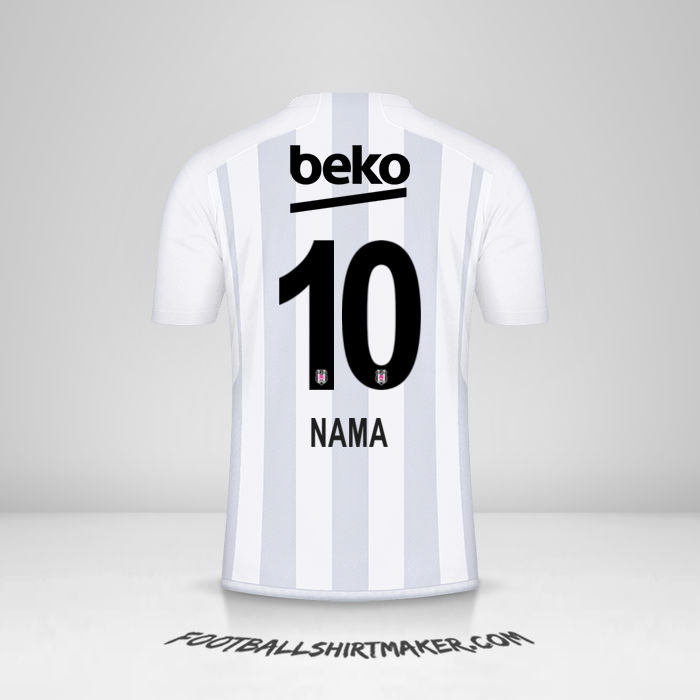 Jersey Besiktas JK 2023/2024 -  nama - 10