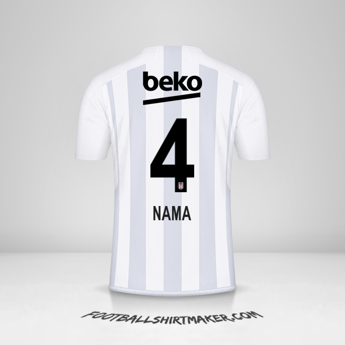 Jersey Besiktas JK 2023/2024 -  nama - 4
