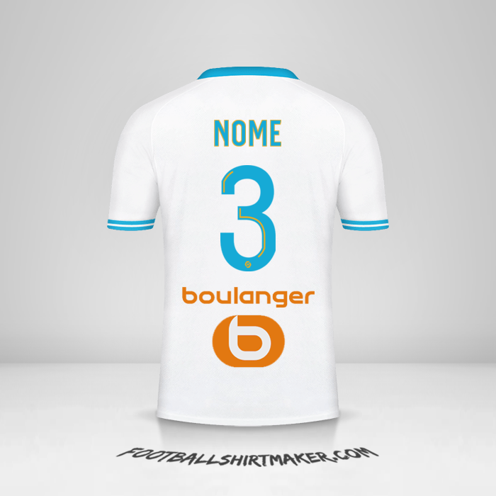 Maglia Olympique de Marseille 2023/2024 -  nome - 3