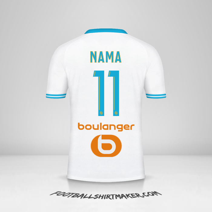 Jersey Olympique de Marseille 2023/2024 -  nama - 11