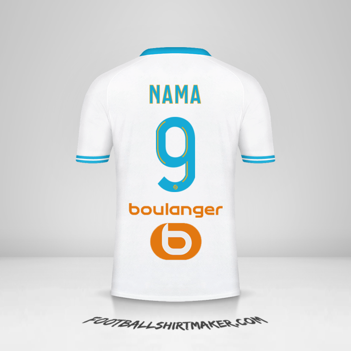 Jersey Olympique de Marseille 2023/2024 -  nama - 9