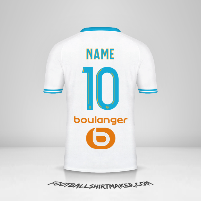 Shirt Olympique de Marseille 2023/2024 -  name - 10