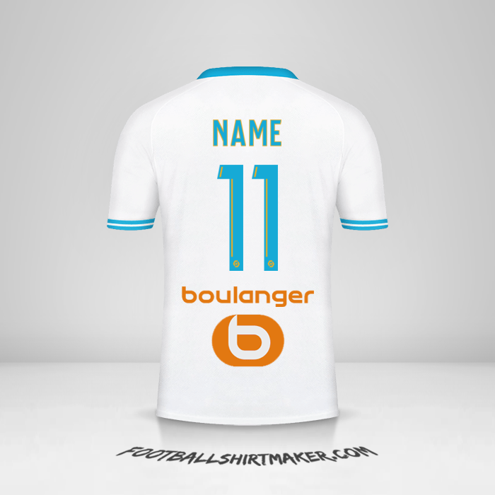 Jersey Olympique de Marseille 2023/2024 -  name - 11