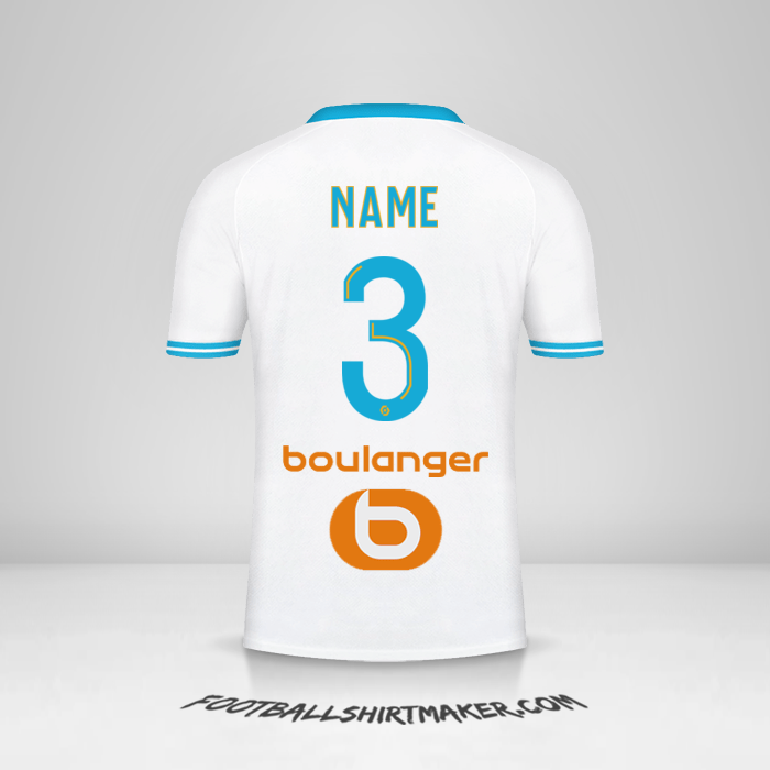 Trikot Olympique de Marseille 2023/2024 -  name - 3