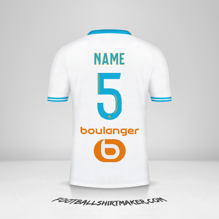 Trikot Olympique de Marseille 2023/2024 -  name - 5