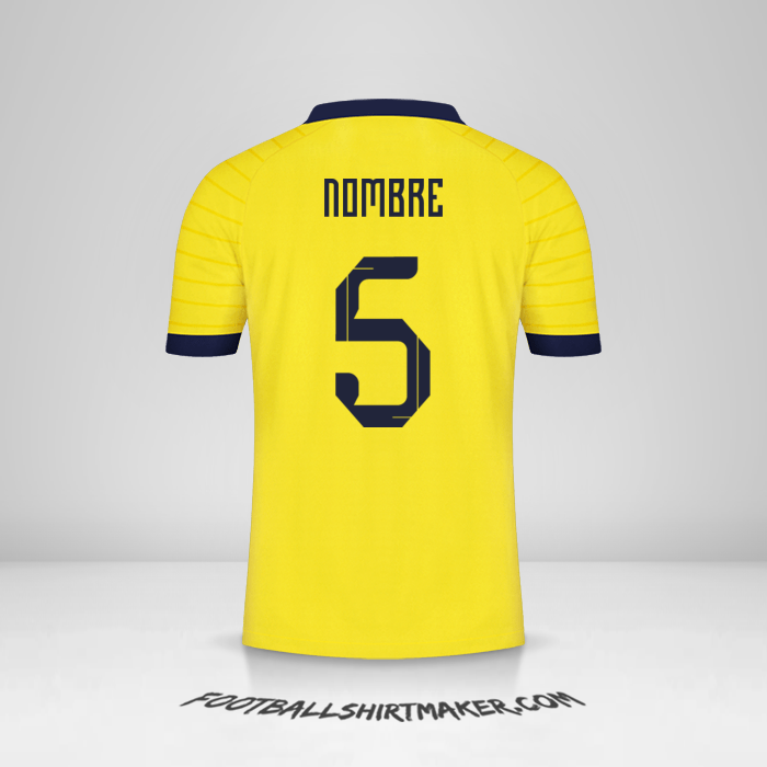 Jersey Ecuador 2023 -  nombre - 5