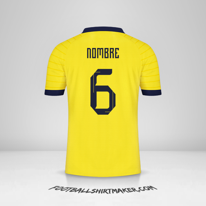 Jersey Ecuador 2023 -  nombre - 6
