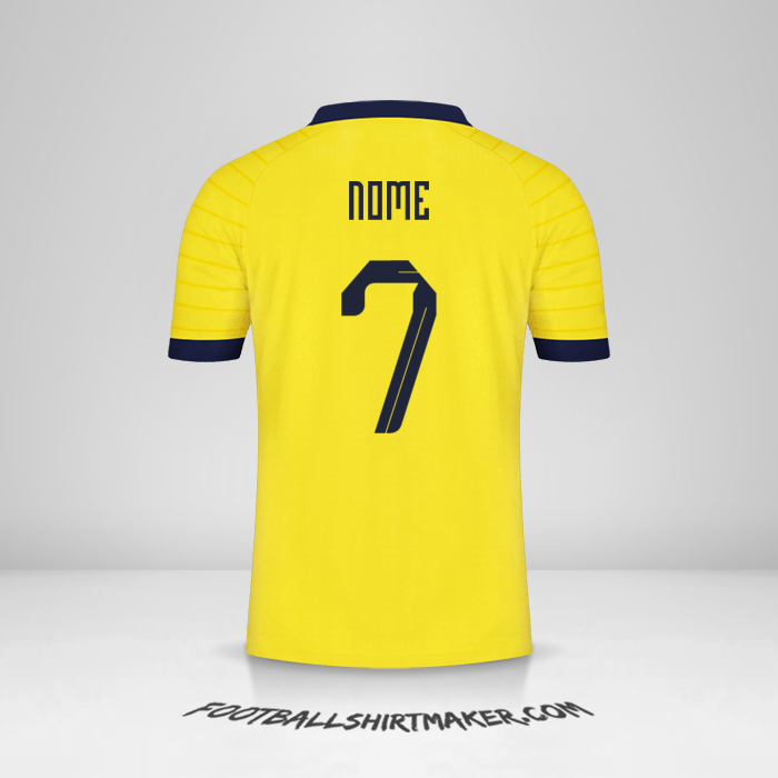 Camisola Equador 2023 -  nome - 7
