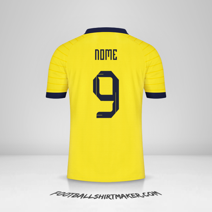 Camisa Equador 2023 -  nome - 9