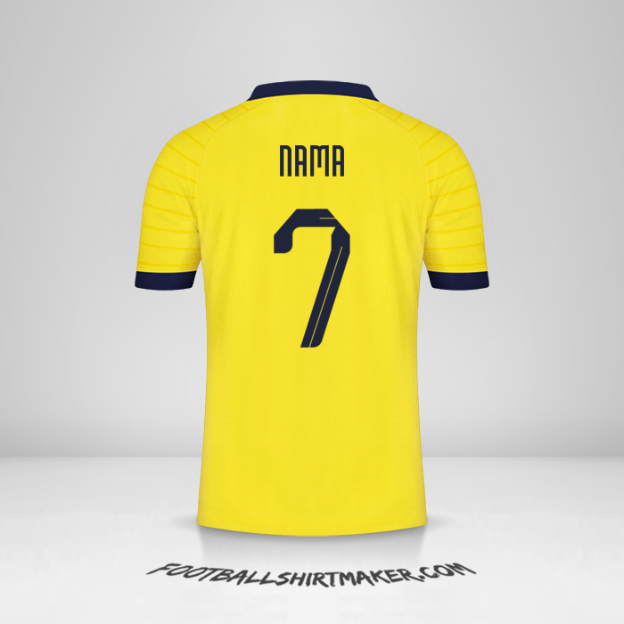 Jersey Ekuador 2023 -  nama - 7