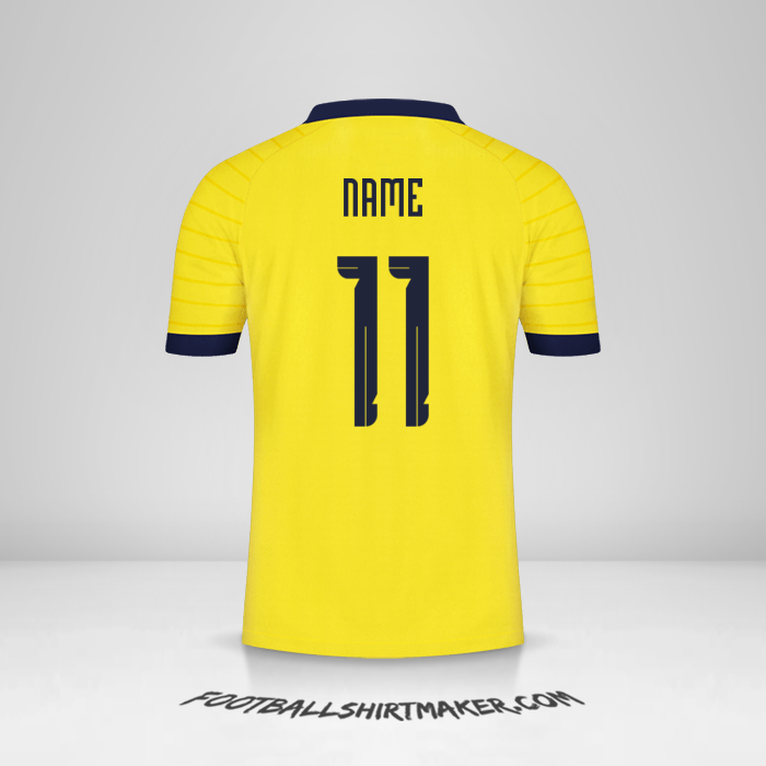 Shirt Ecuador 2023 -  name - 11
