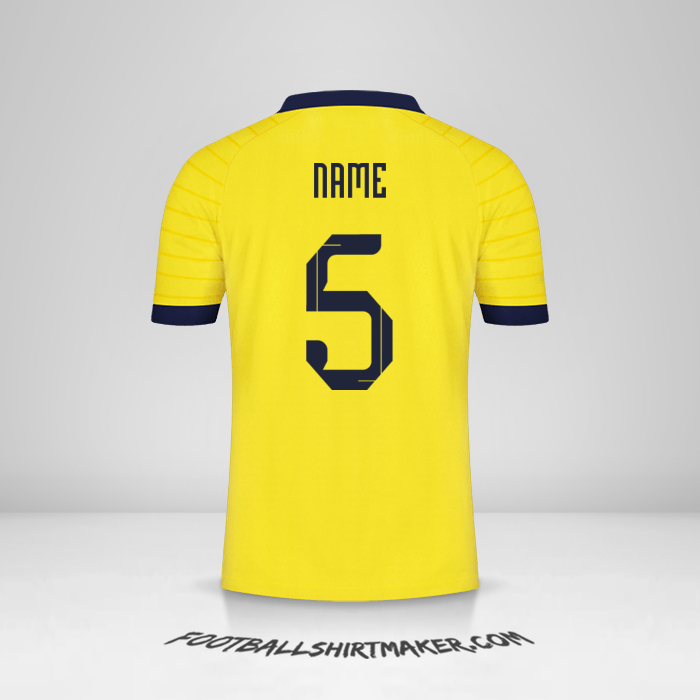 Jersey Ecuador 2023 -  name - 5
