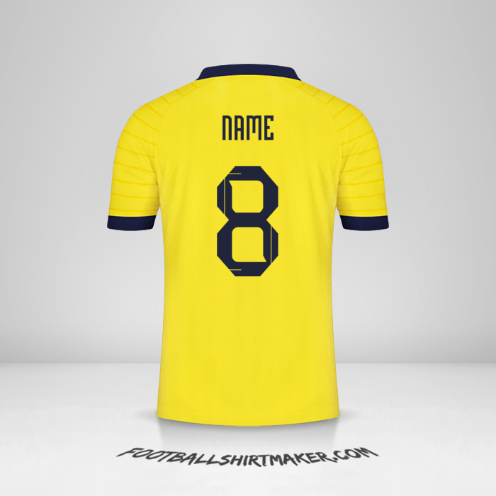 Jersey Ecuador 2023 -  name - 8