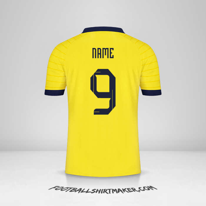 Shirt Ecuador 2023 -  name - 9
