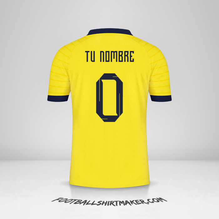 Jersey Ecuador 2023 -  tu nombre - 0