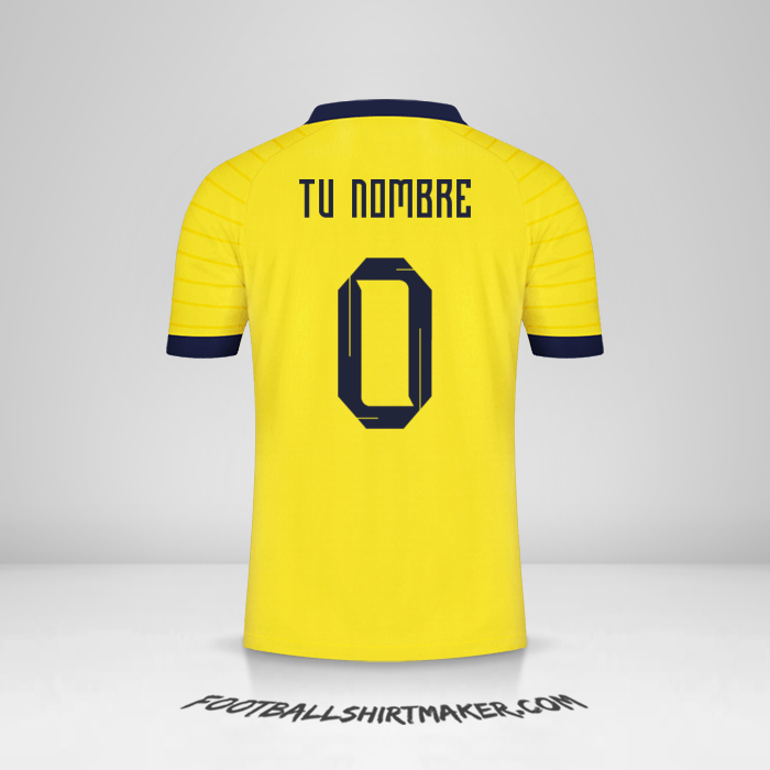 Jersey Ecuador 2023 -  tu nombre - 0